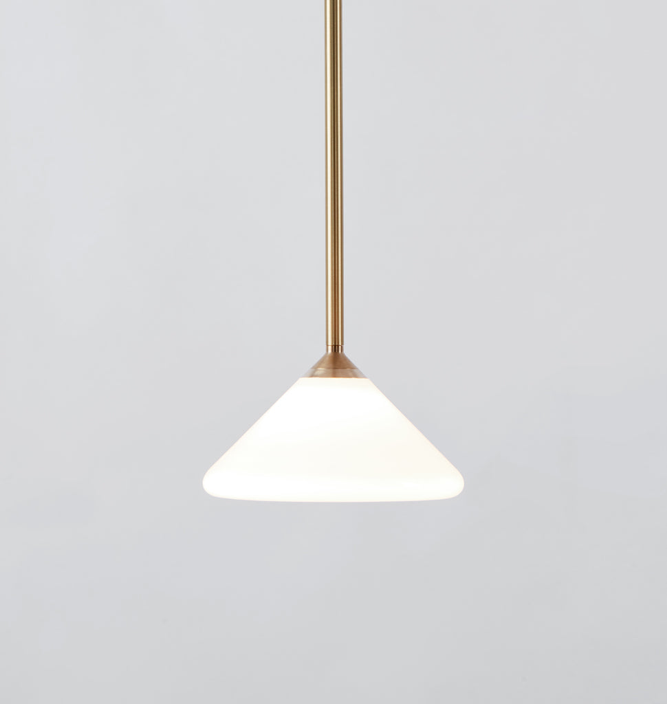 Pendant - Stemmed (Brushed brass)