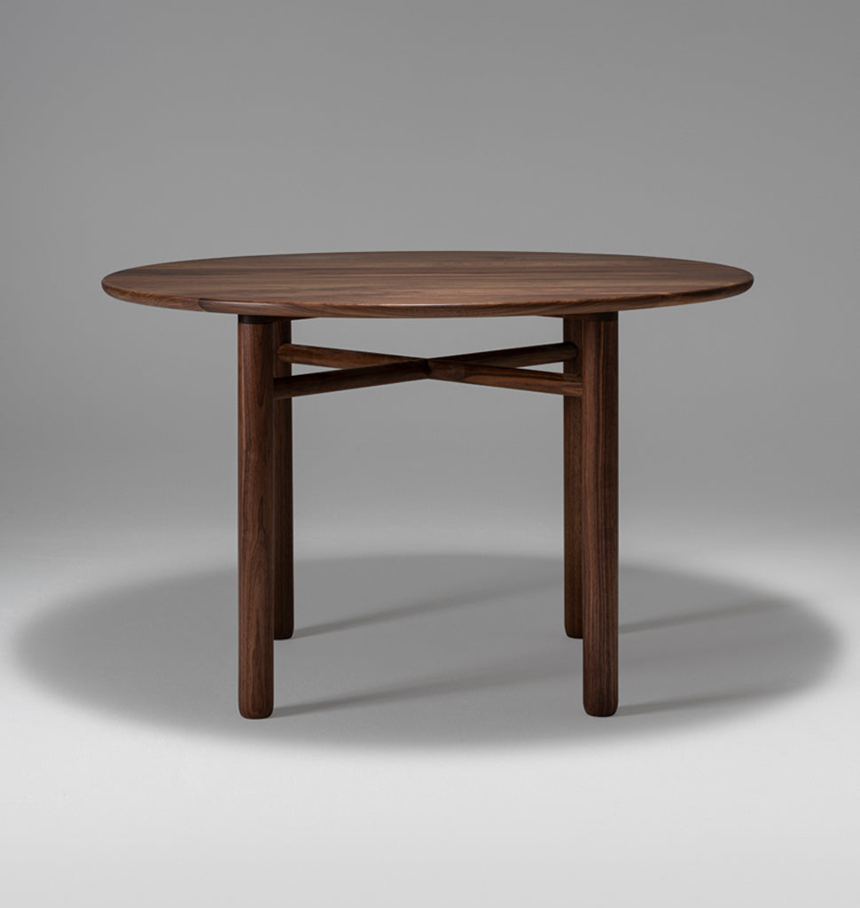 Cross Bar Table (Black Walnut)