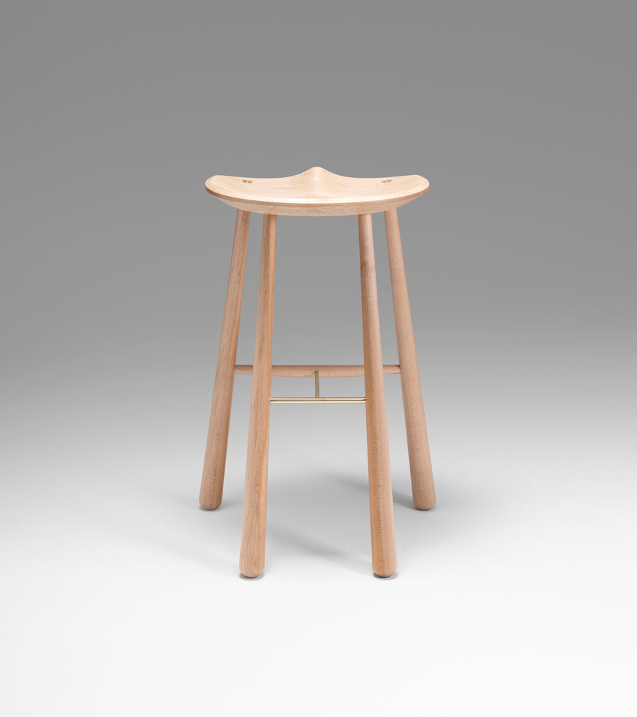Taper Bar Stool (Hard maple)
