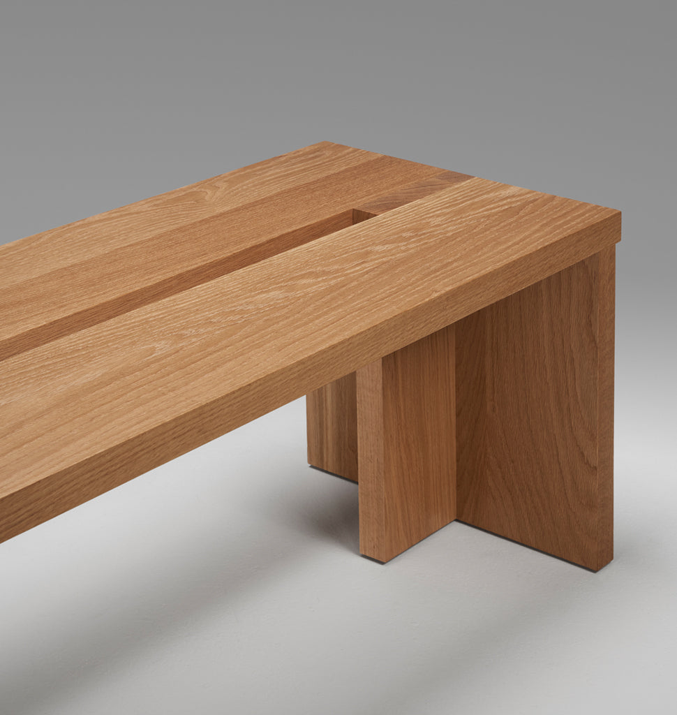Grange Bench - 48 inch (White Oak)