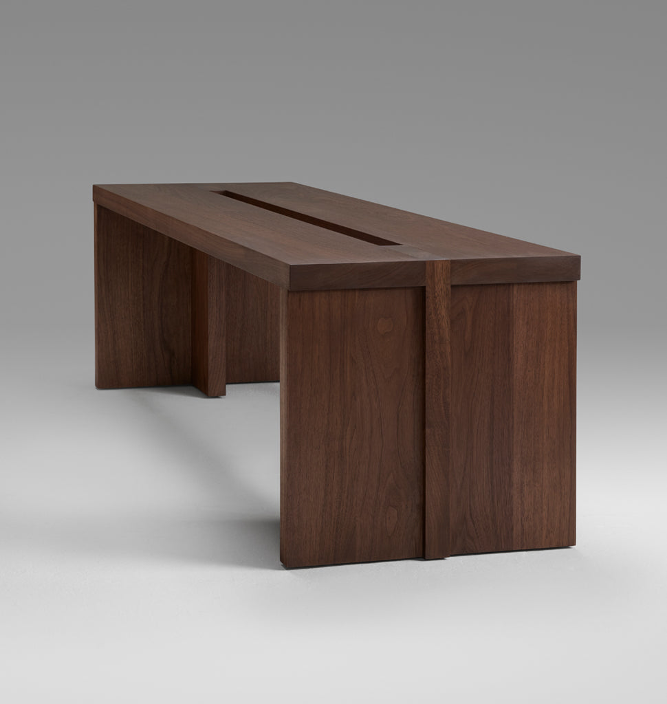 Grange Bench - 60 inch (Black Walnut)