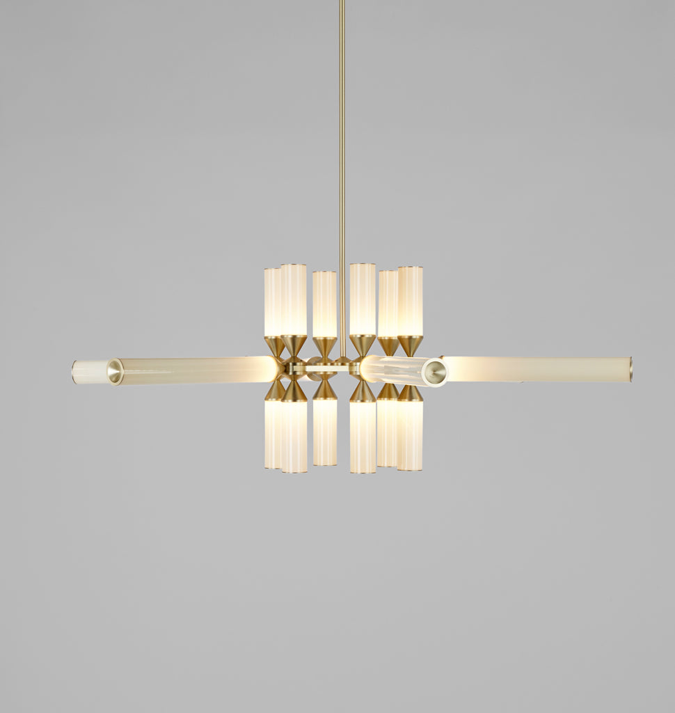 18-01 (Brushed brass/Cream) 