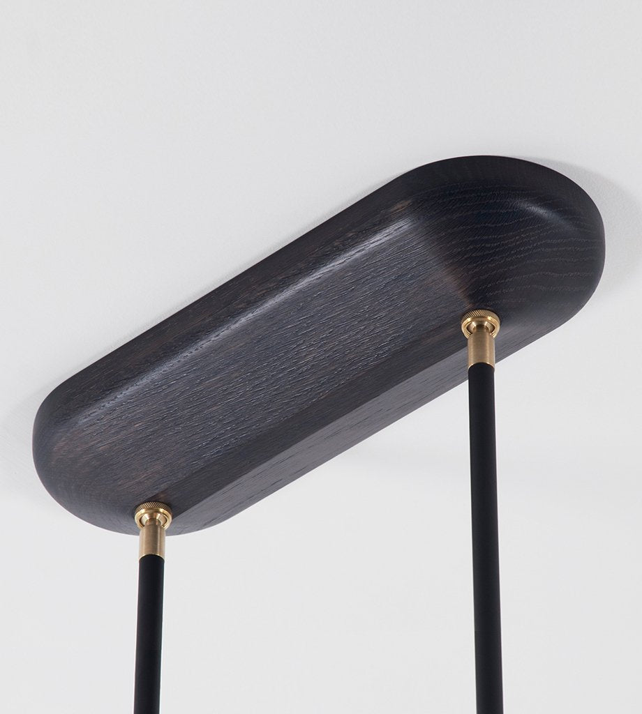 Canopy (Oxidized oak/Brushed brass)