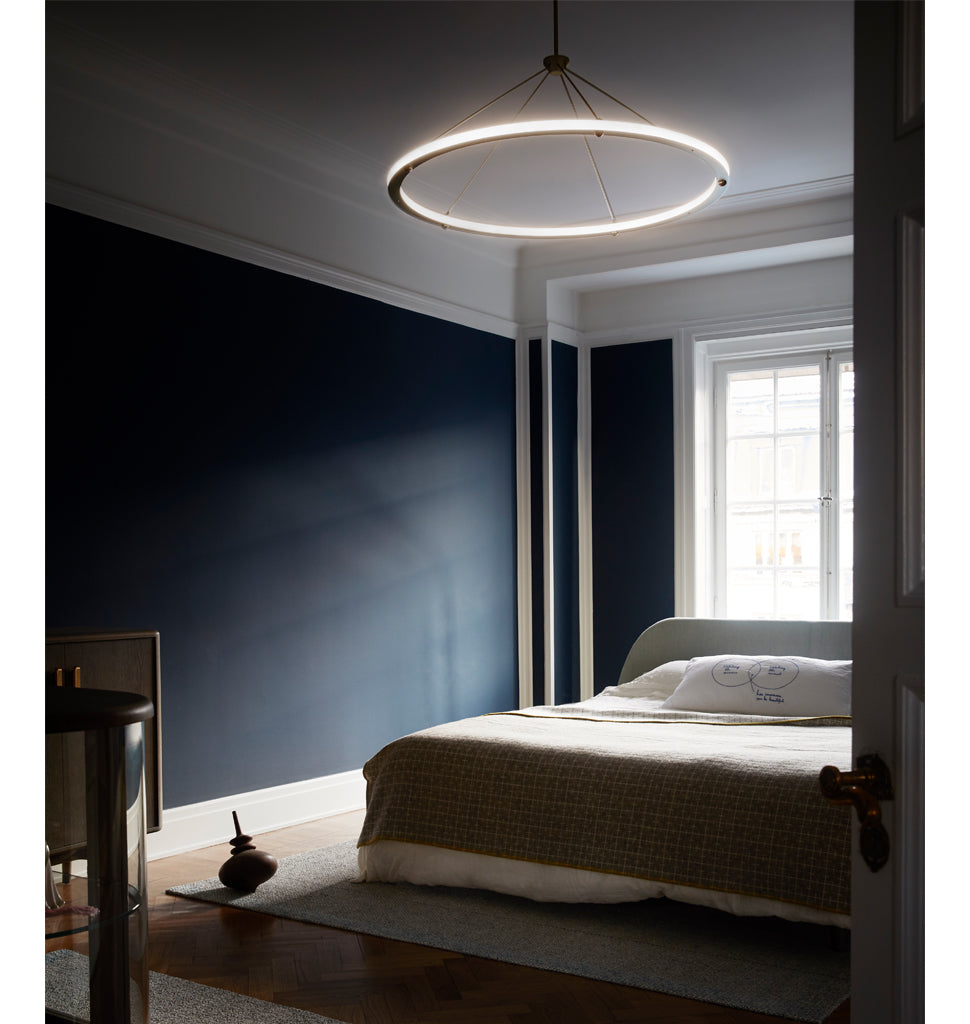 Circle Pendant (Black) — Stockholm, Sweden. Image by Fredrik Sweger 