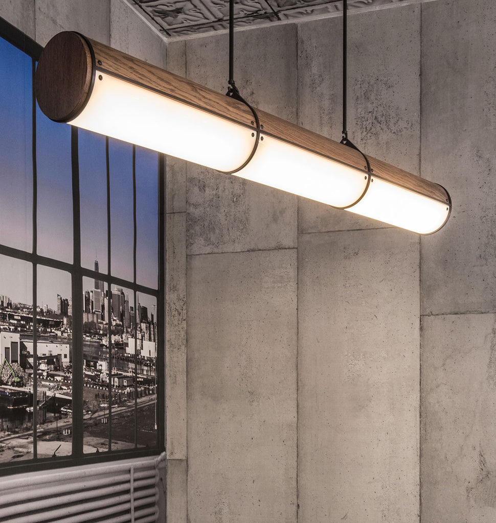 Straight - 3 Units (Black/Stained oak) — Triode, Paris