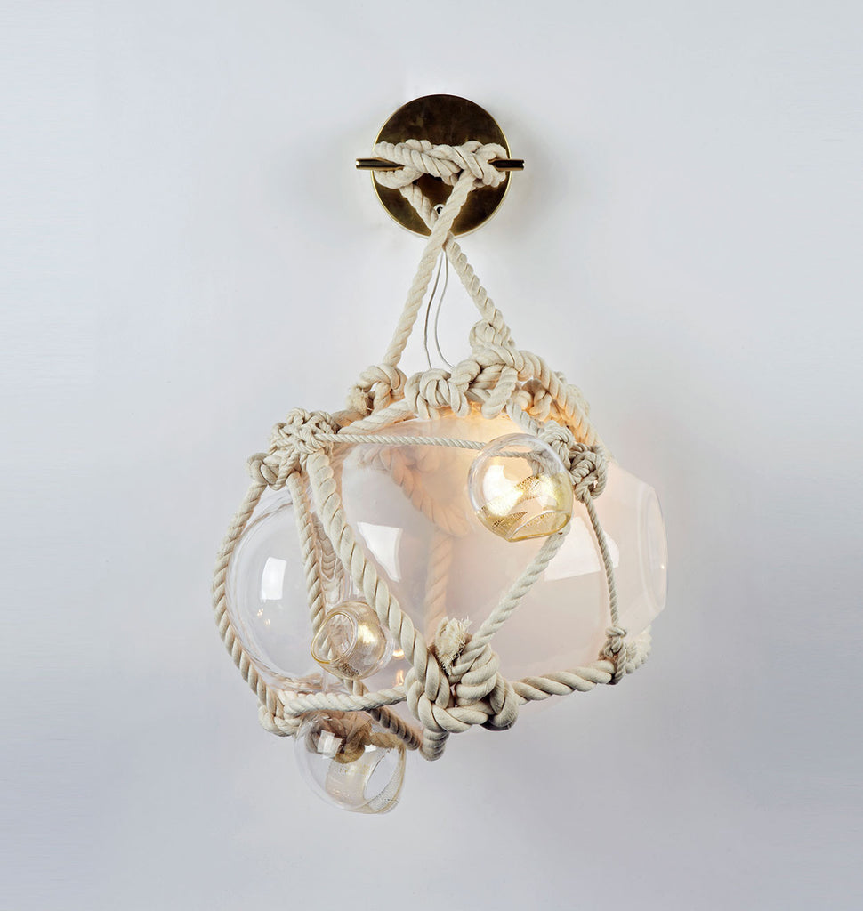 Sconce - Small (Natural/Opal)
