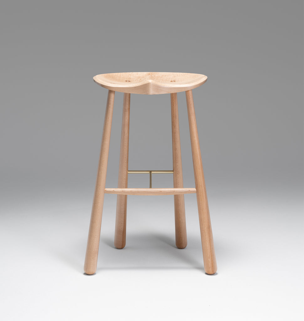 Taper Bar Stool (Hard maple)