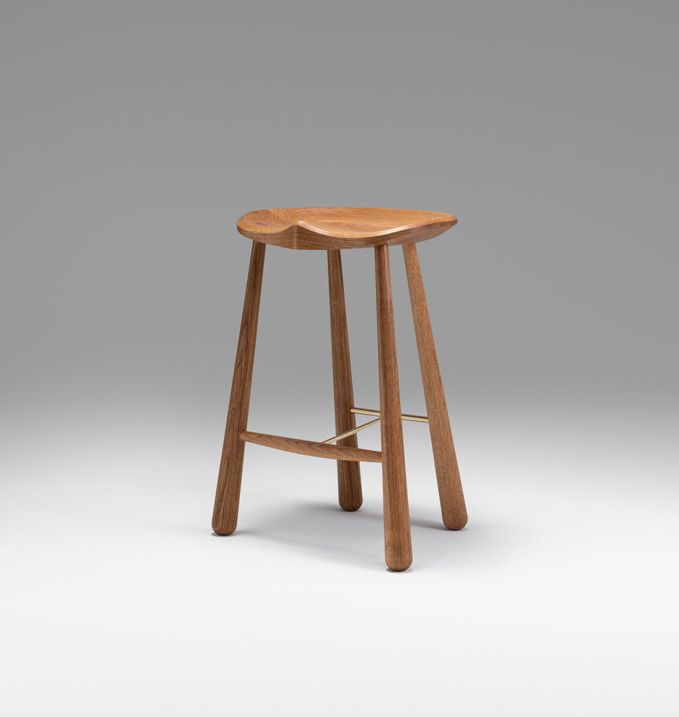 Taper Counter Stool (White oak)