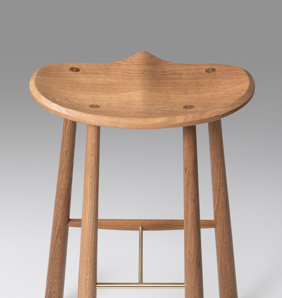 Taper Counter Stool (White oak)