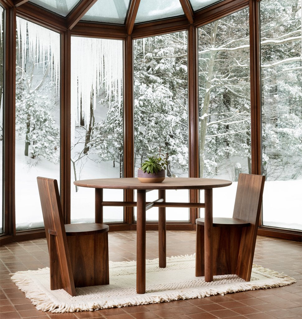 Cross Bar Table (Black Walnut) — Holland, Michigan. Image by Jonathan Allen