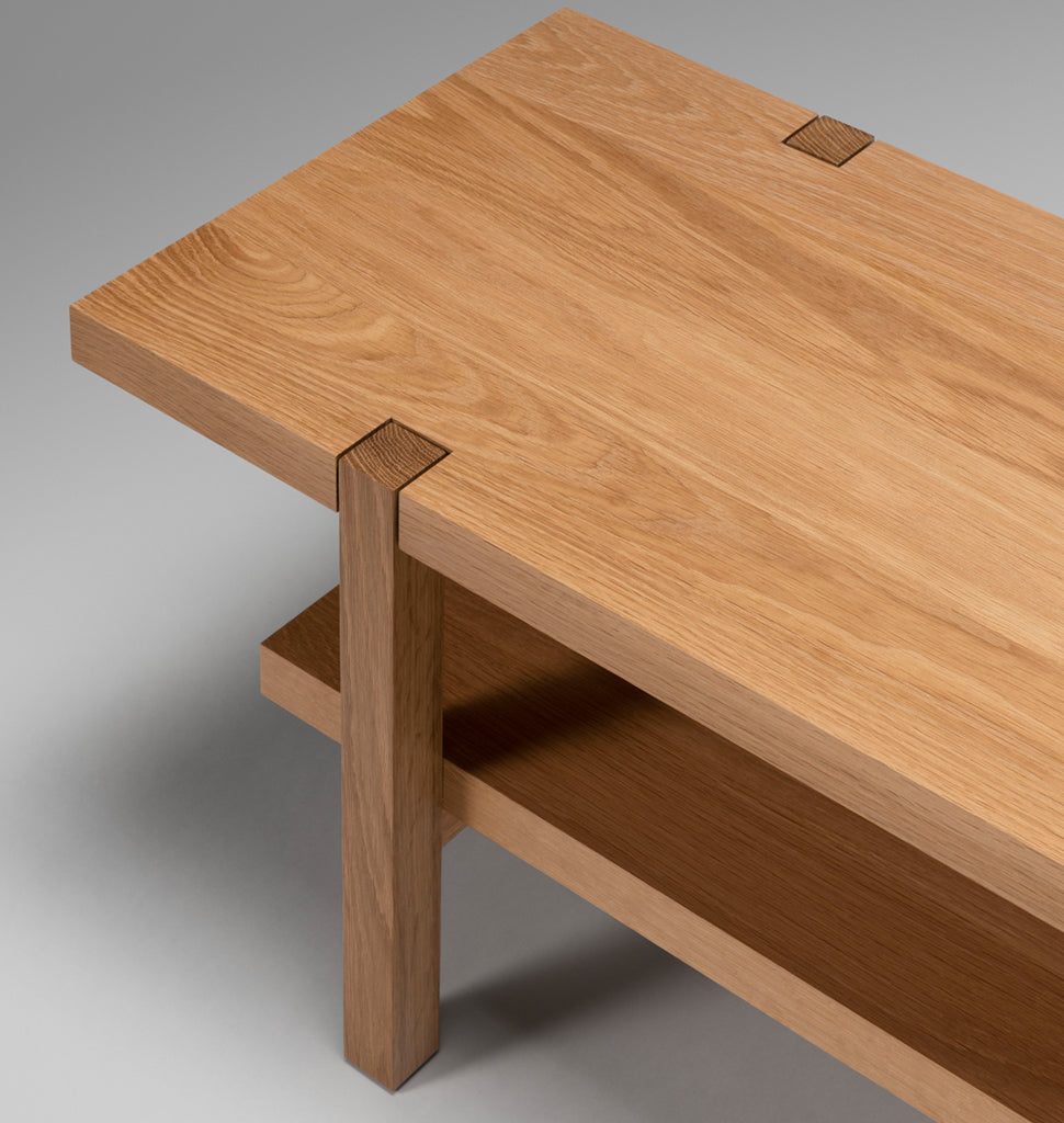 Chamber Bench - 96 inch (White Oak)