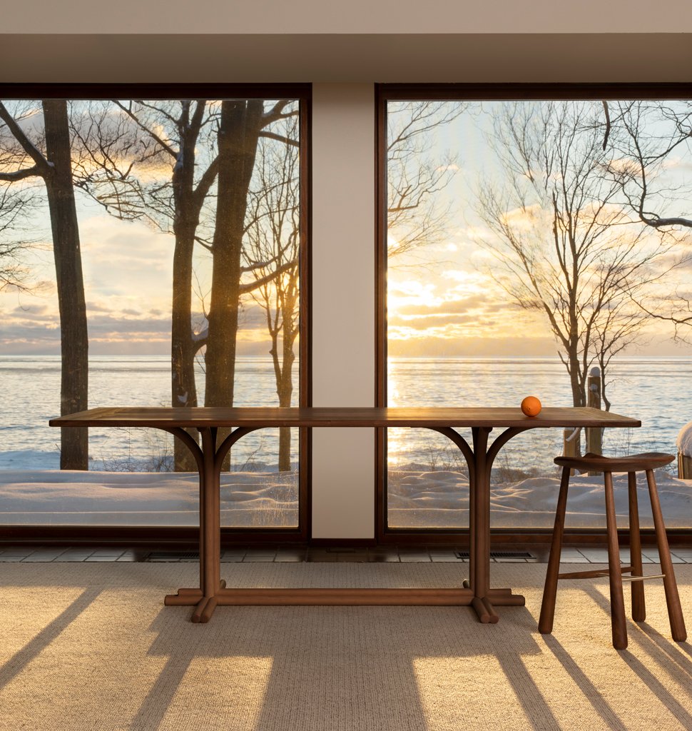 Lexington Table (Black walnut) — Holland, Michigan. Image by Jonathan Allen