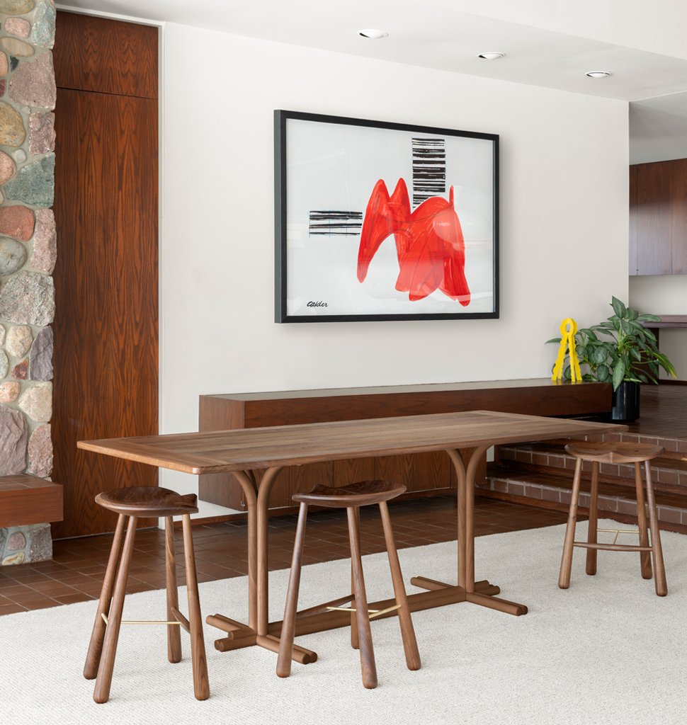 Lexington Table (Black walnut) — Holland, Michigan. Image by Jonathan Allen