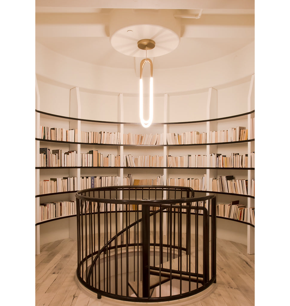 Double Loop (Satin brass) — Las Vegas, Nevada. Interior by Home Studios