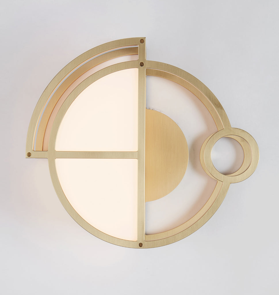 Sconce - 01 (Brushed brass)