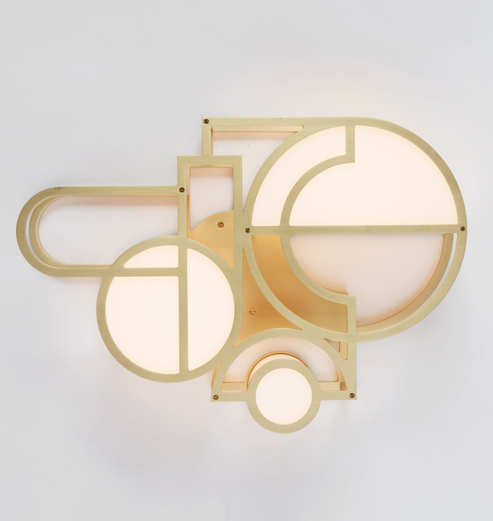 Sconce - 02 (Brushed brass)